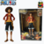 Kit 2 Bonecos 18cm - Roronoa Zoro Verde e Monkey D Luffy - One Piece - UpVidaBoa