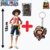 Kit Boneco Monkey D. Luffy 18cm + Chaveiro Luffy