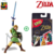 Kit Zelda Boneco Link 14cm + Jogo Uno Zelda