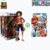 KIT One Piece - Boneco Luffy D. Monkey 28cm 3 Rostos + Jogo Uno One Piece