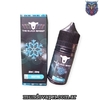 Botella de sales de nicotina BLACK SHEEP Menthol de 30ml con diseño de nieve y logo de la marca.