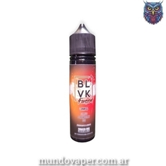 Líquido para vapeo BLVK Fusion de 60 ml y 3 mg de nicotina.