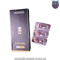 Resistencias Voopoo PnP-VM3 de 0.450 ohm.