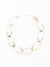 Choker de Elos Grandes Banhado a Ouro 18K