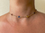 Choker Pontos de Luz Coloridos Banhado a Ouro 18K - comprar online