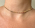 Choker Riviera de Zircônias Coloridas Banhado a Ouro 18K - comprar online