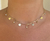 Choker Corações E Zircônias Coloridas Banhado A Ouro 18k - comprar online