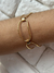 Pulseira Elos Largos Banhado A Ouro 18K - comprar online