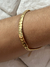 Pulseira Bracelete Com Corrente Malha Banhado A Ouro 18K - comprar online