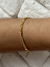 Pulseira Fios Com Bolinhas Lisa Banhado A Ouro 18K - comprar online