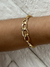 Pulseira 5 Elos e Malha Oca Banhado A Ouro 18K - comprar online