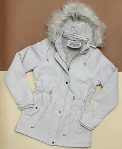 Jaqueta Parka Forrada Feminina Moda Inverno Byunna Com Capuz - Lojão Santa Cruz