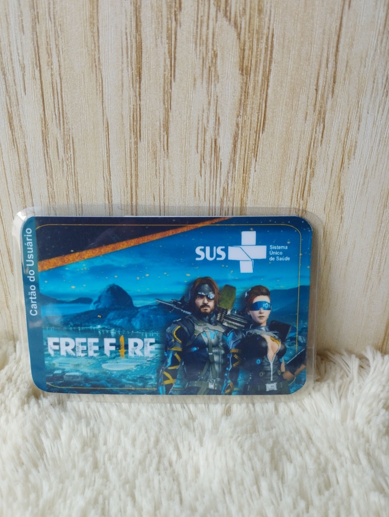 Cartão SUS Free Fire - Digital Grátis
