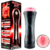 MASTURBADOR LANTERNA VAGINA COM VIBRO - SECRET SEX SHOP