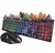 Kit de mouse e teclado gamer 3200Dpi semi mecânico rgb envio rápido na internet