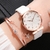 Relógio de pulso Feminino com pulseira grátis na internet
