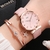 Relógio de pulso Feminino com pulseira grátis - Finostor