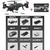 OTRC FY602 Air-Road RC Drone Car 2 in 1 Flying Car 2.4G RC Quadcopter Drone 6-Axis 4CH Helicopter With HD Camera High Speed 4WD - loja online