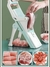 5-in-1 safe multifunctional slicer mandolin manual vegetable cutter radish fries tool kitchen accessories gadget meat cutter - comprar online