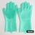 1Pair Dishwashing Cleaning Gloves Silicone Rubber Sponge Glove Household Scrubber Kitchen Clean Tools Dropshipping Kitchen - comprar online