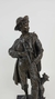 Eugéne Marioton, França (1854/1933), escultura em bronze representando jovem tocando gaita de fole - comprar online