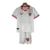 Kit Infantil Sevilla I Castore 23/24 - Branco com detalhes em vermelho