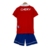 Kit Infantil Universidad Católica II Under Armour 23/24 - Vermelho com detalhes em azul e branco - comprar online