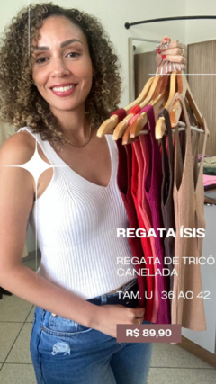 Regata de Tricô Ísis - Abrace Tricot