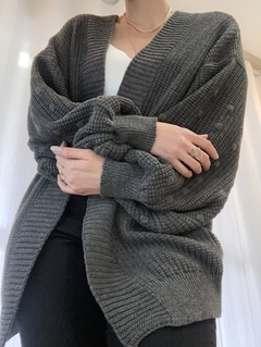 Cardigan de Tricô Pipoca - comprar online