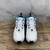 Air Max 270 React White Sky Blue -  Camisetas de Futebol I Chuteiras I Regatas NBA I Tênis R7SPOR7S 