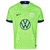 Camisa Wolfsburg I 22/23 Verde - Masculino Torcedor