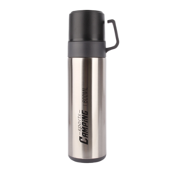 Termo con Doble Vaso Acero Inoxidable 600ml - + que util necesario