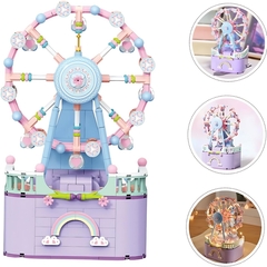 Juguete Para Armar Carrousel Musical 874pcs - + que util necesario