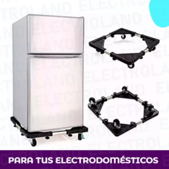 Base Movil Con Ruedas P/ Heladera Lavarropa De 50 A 80cm - + que util necesario