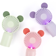 Mini Ventilador de Mano con Luces - + que util necesario