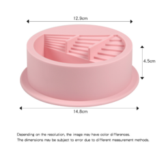 Molde Silicona Circular 15cm Ideal Suculentas - tienda online