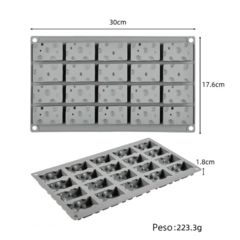 Molde Silicona Queso 3d Repostería Postre Jabon Horno X1 - + que util necesario