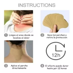 Imagen de Parches Dolores Musculares Lumbar Cervical Contractura X 10