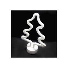 Lampara Led Arbol de Navidad Luz Verde de mesa 26cm - + que util necesario