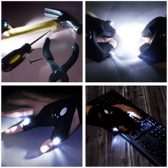 Guantes con Luces Led Neoprene - + que util necesario