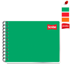 Cuaderno Forma Italiana espiral doble 100H S1500 (Scribe)