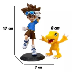 Figura Digimon Adventure Taichi Tai Y Agumon Con Caja - comprar en línea