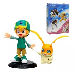 Figura Digimon Adventure Takeru Tk Y Patamon Con Caja