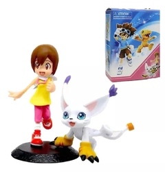 Figura Digimon Adventure Hikari Kari Y Gatomon Con Caja