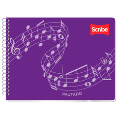 Cuaderno Forma Italiana pautado espiral 50H S1108 (Scribe) en internet