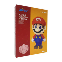 Figura armable bloques mini Mario Bros (1350pz)