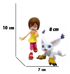 Figura Digimon Adventure Hikari Kari Y Gatomon Con Caja - comprar en línea