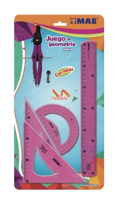 Juego de Geometría Flexible mediano (MAE)