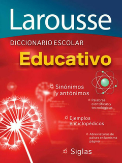 Diccionario Escolar Educativo (Larousse)