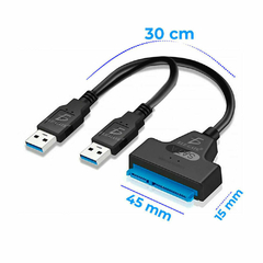 Adaptador Disco Duro 2.5 Sata A Usb 3.0 (CON.34.3.0) en internet